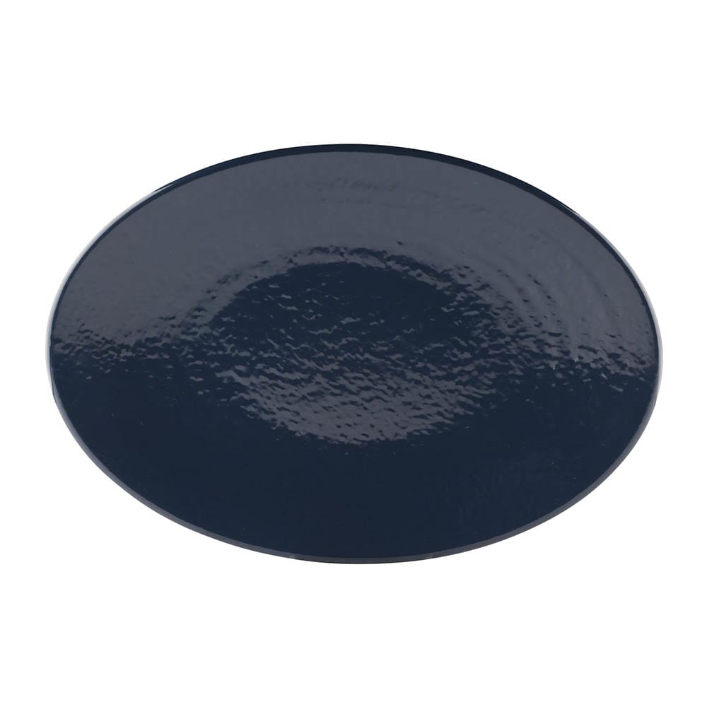 Elite Global Solutions 12 3/4" x 8 3/4" Oval Pebble Creek Platter - Melamine, Lapis (D812RR-LAP)