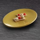Elite Global Solutions 12 3/4" x 8 3/4" Oval Pebble Creek Platter - Melamine, Olive Oil (D812RR-OO) thumbnail 6