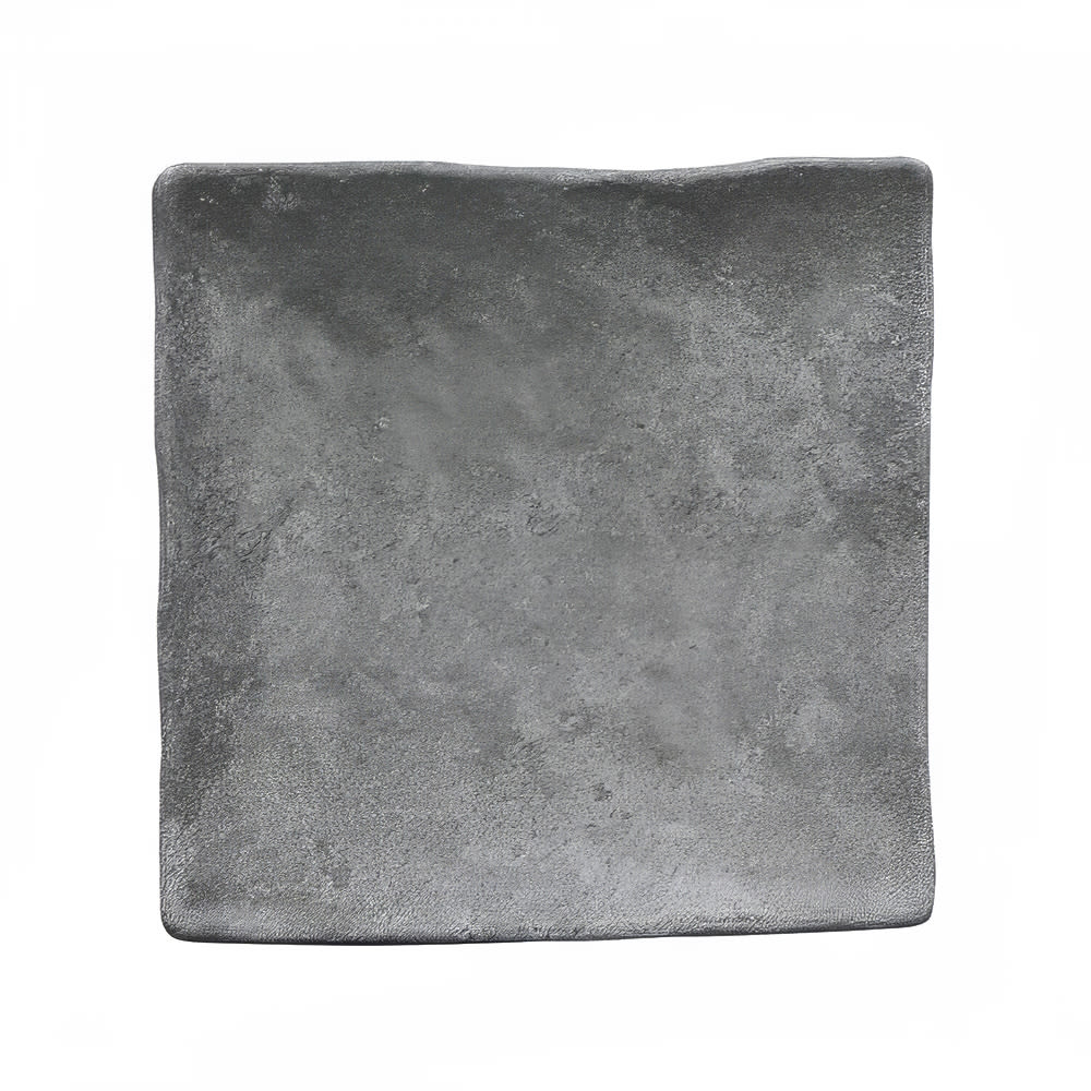 Elite Global Solutions 8" Square Melamine Salad Plate, Coal (D812SQ-CO)