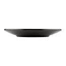Elite Global Solutions 8 1/4" Round Melamine Salad Plate, Black (D814RR-B) thumbnail 2