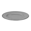 Elite Global Solutions 8 1/2" Round Melamine Salad Plate, Gray (D850M-G) thumbnail 2