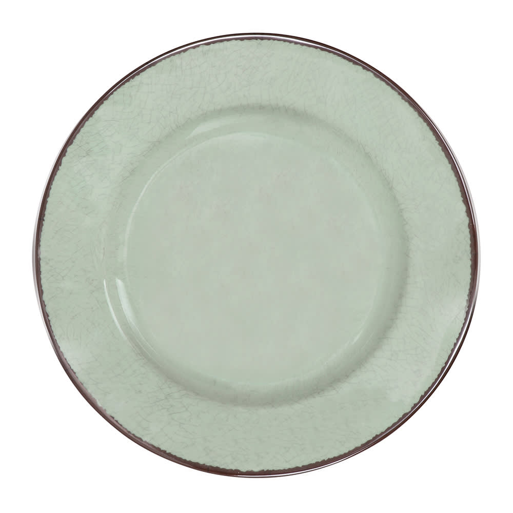 Elite Global Solutions 8 1/2" Round Melamine Salad Plate, Hemlock (D850M-H)