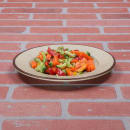 Elite Global Solutions 8 1/2" Round Melamine Salad Plate, Vanilla (D850M-V) thumbnail 6