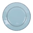 Elite Global Solutions 8 1/2" Round Melamine Salad Plate, Cameo Blue (D850T-CB) thumbnail 2
