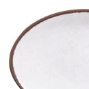 Elite Global Solutions 12 1/2" x 8 1/2" Oval Melamine Salad Plate - White (D8512OVM-W) thumbnail 5