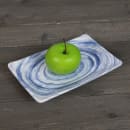 Elite Global Solutions Rectangular Melamine Salad Plate - 8 1/2" x 5 3/8", Navy (D851RC-ND) thumbnail 7