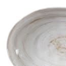 Elite Global Solutions 8 3/4" x 6 1/2" Oval Melamine Salad Plate - Taupe (D861OV-TD) thumbnail 4