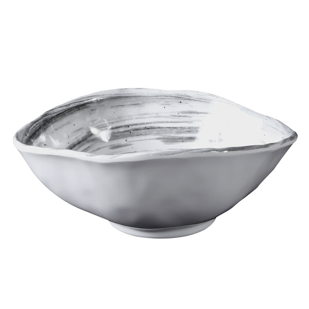 Elite Global Solutions 28 oz Oval Melamine Bowl, Black (D863OV-BD)