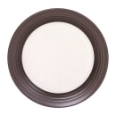 Elite Global Solutions 9" Round Melamine Dinner Plate, Antique White/Chocolate (D897GM-AW/CH) thumbnail 2