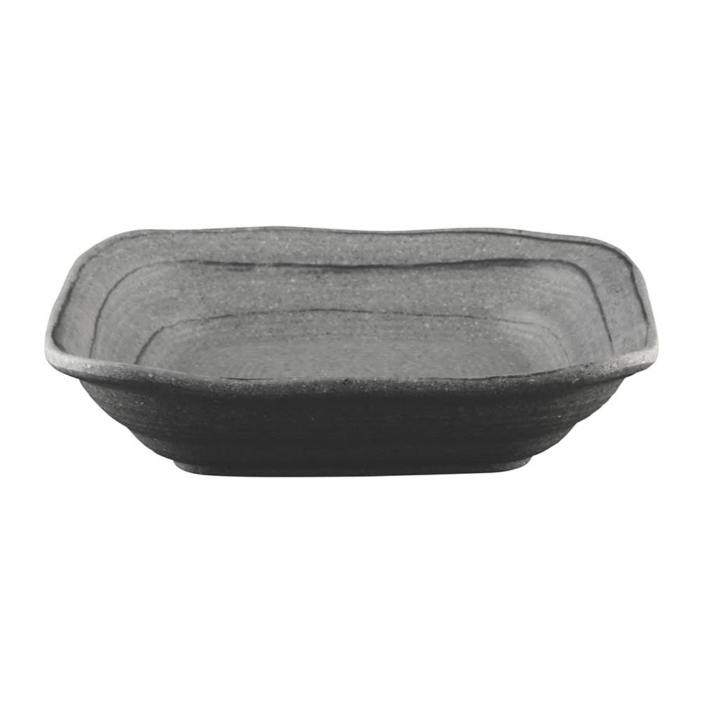 Elite Global Solutions 29 oz Square Melamine Bowl, Granite Stone (D8BST-GSD)