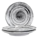 Elite Global Solutions 9 1/2" Round Melamine Dinner Plate, Black (D9138R-BD) thumbnail 5