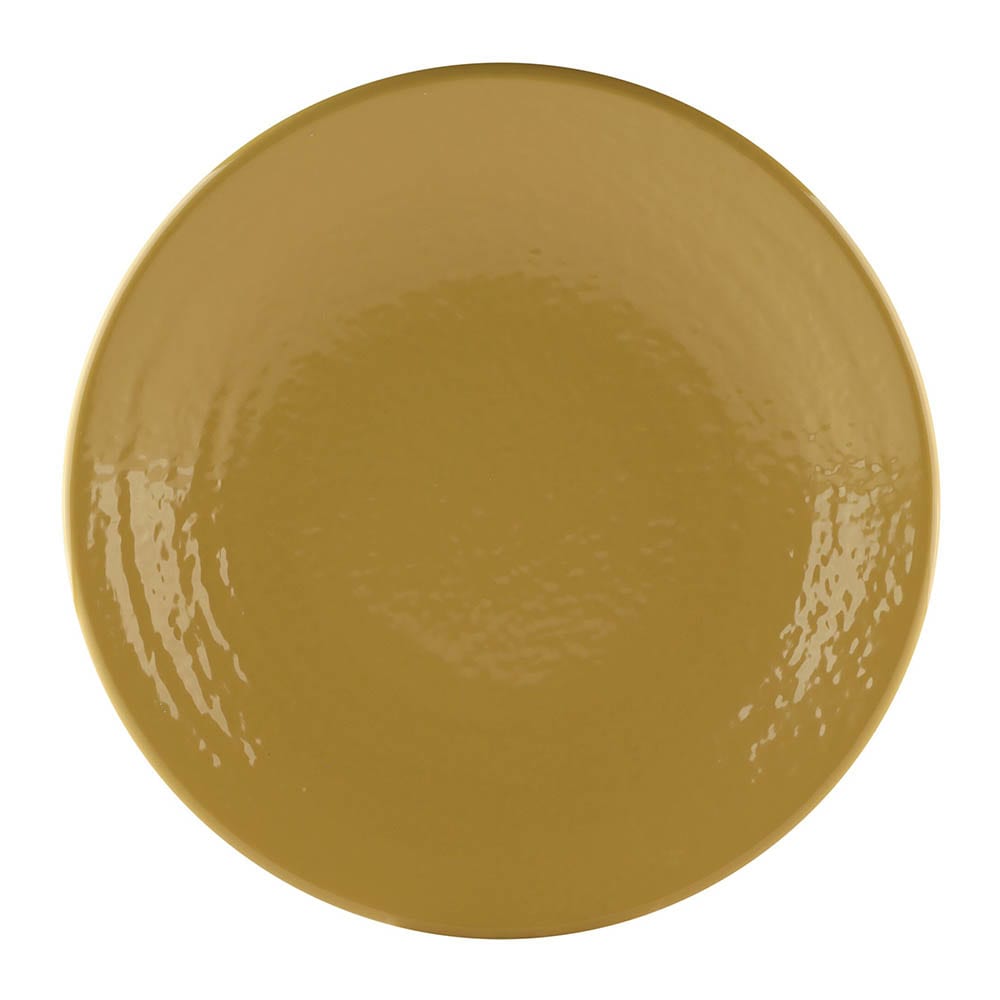 Elite Global Solutions 9" Round Melamine Dinner Plate, Olive Oil (D9RR-OO)