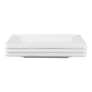 Elite Global Solutions 9" Square Melamine Dinner Plate, White (D9SQRR-W) thumbnail 4