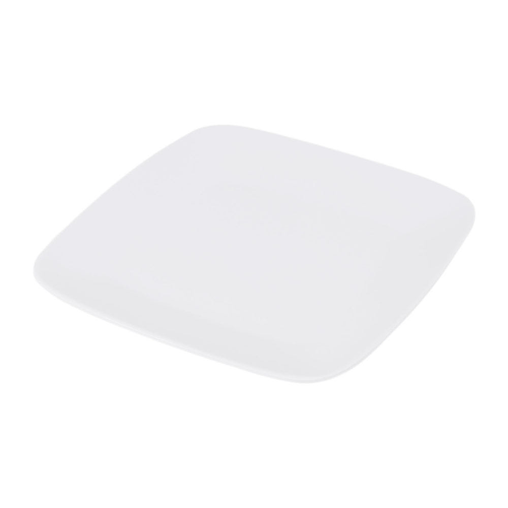 Elite Global Solutions 8 1/4" Square Melamine Salad Plate, White (D9SQR-W)
