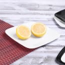 Elite Global Solutions 8 1/4" Square Melamine Salad Plate, White (D9SQR-W) thumbnail 6