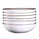 Elite Global Solutions 10 oz Round Melamine Bowl, White (DB51M-W) thumbnail 5