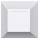 Elite Global Solutions 11 oz Square Melamine Bowl, White (DB5SQ-W) thumbnail 4