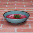 Elite Global Solutions 32 oz Round Melamine Serving Bowl, Cameo Blue (DB8225M-CB) thumbnail 7