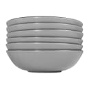 Elite Global Solutions 32 oz Round Melamine Serving Bowl, Gray (DB8225M-G) thumbnail 6