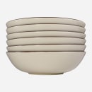Elite Global Solutions 32 oz Round Melamine Serving Bowl, Vanilla (DB8225M-V) thumbnail 6