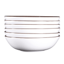 Elite Global Solutions 32 oz Round Melamine Bowl, White (DB8225M-W) thumbnail 6
