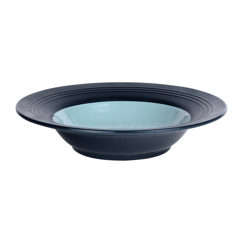 Elite Global Solutions 16 oz Round Melamine Bowl, Abyss/Lapis (DB82GM-ABY/LAP)