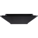 Elite Global Solutions 40 oz Square Melamine Serving Bowl, Black (DB834SQ-B) thumbnail 3
