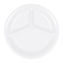 Elite Global Solutions 10" Round Melamine Dinner Plate, White (DC103-W) thumbnail 2