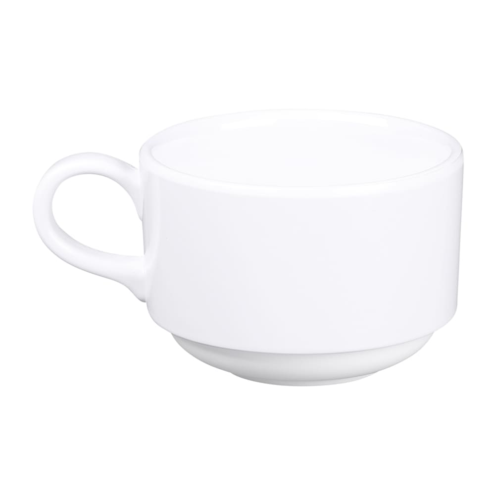 Elite Global Solutions 8 oz Melamine Cup, White (DC325-W)
