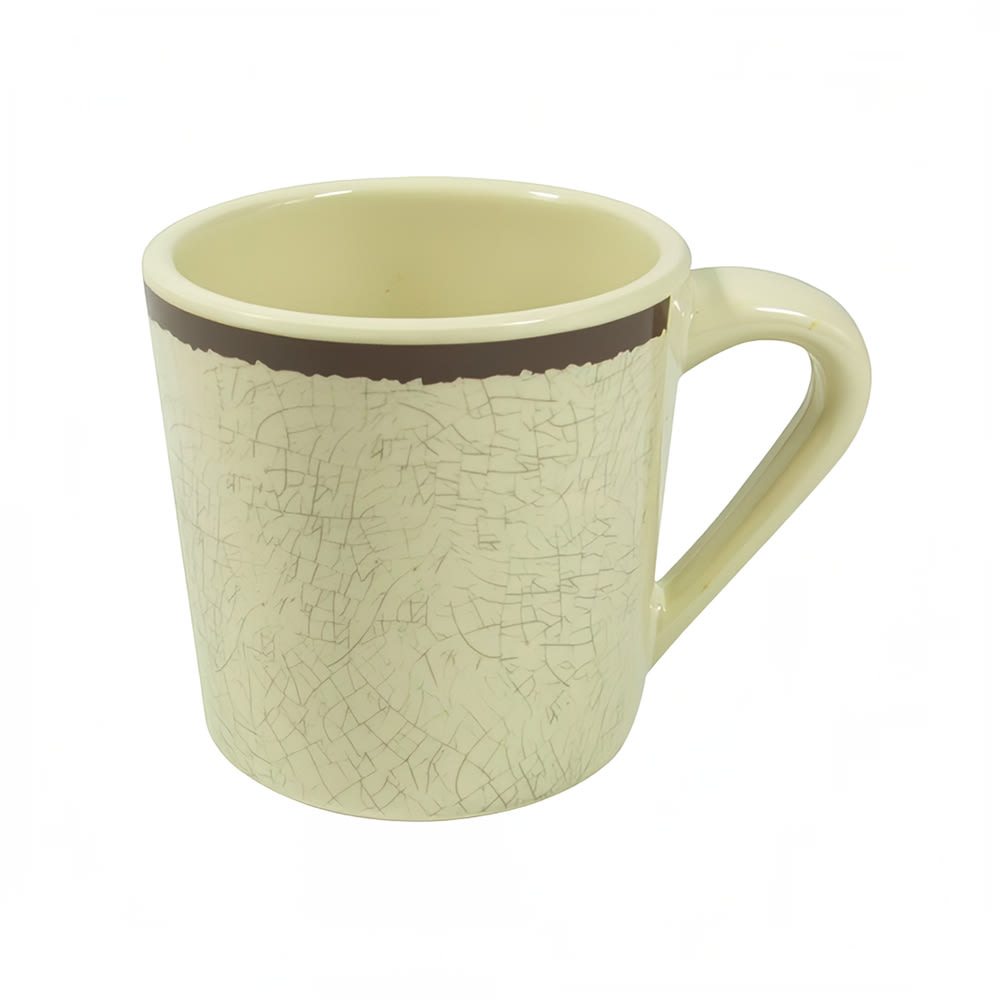 Elite Global Solutions 10 oz Melamine Mug, Vanilla (DC-V-M)