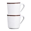Elite Global Solutions 10 oz Mojave Mug - Melamine, White (DC-W-M) thumbnail 6