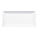 Elite Global Solutions Rectangular Melamine Dinner Plate - 9 3/8" x 4 3/4", White (DMP94-W) thumbnail 2