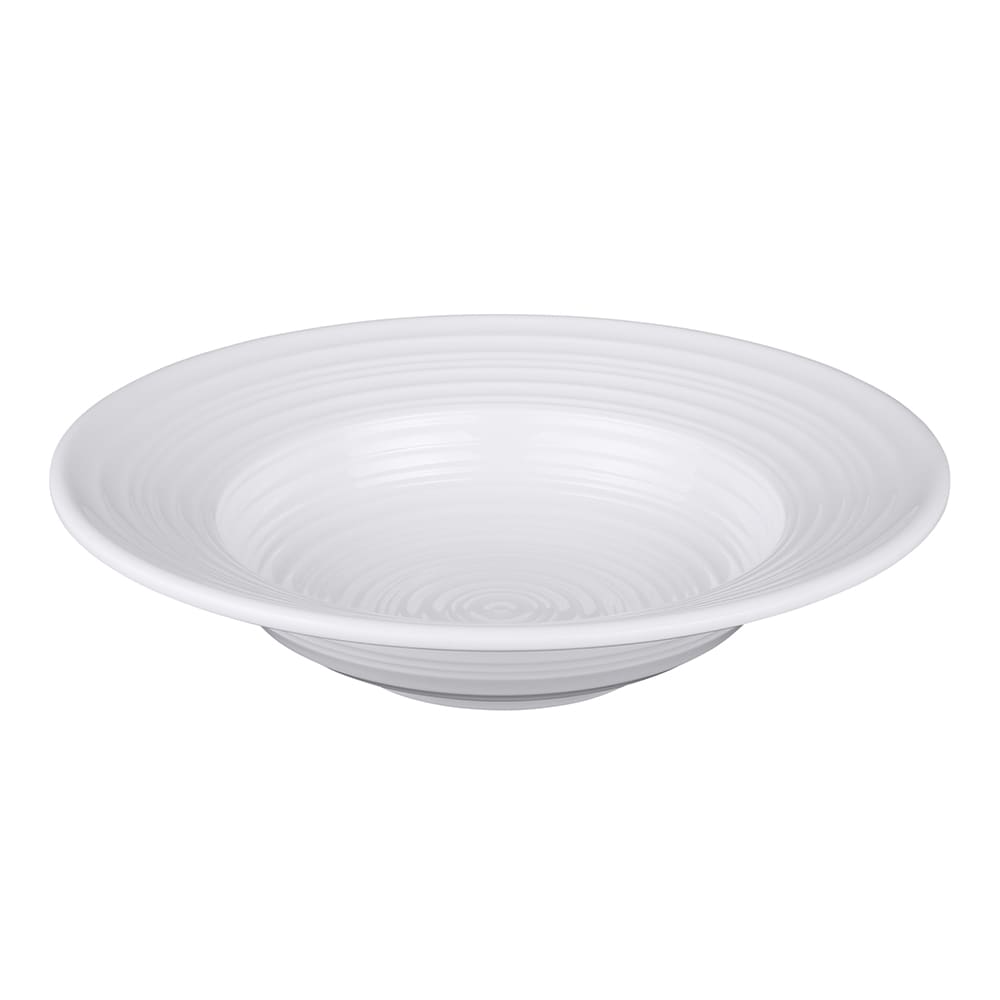 Elite Global Solutions 21 oz Round Melamine Pasta/Soup Bowl, White (DS105PB-W)