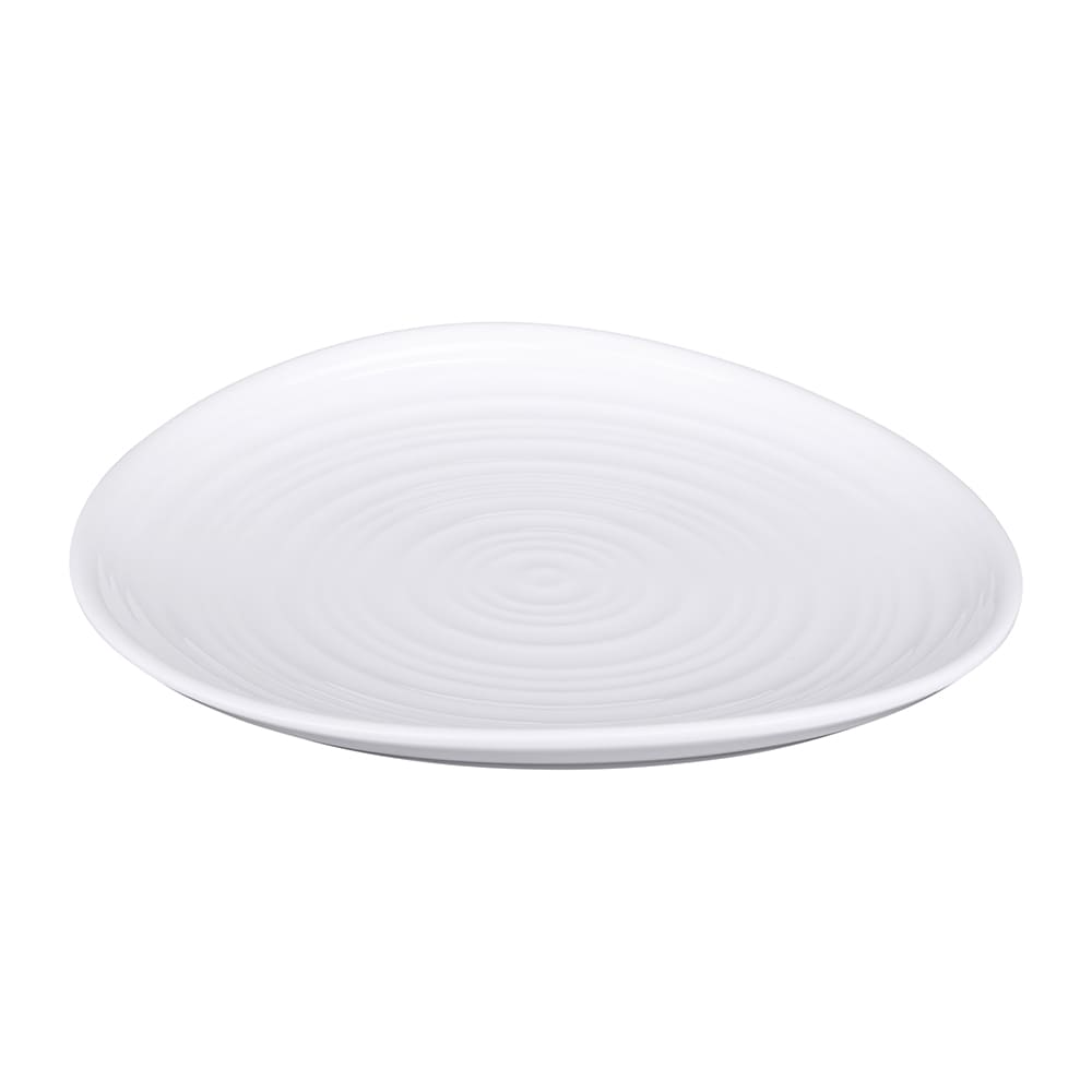 Elite Global Solutions 9" Round Melamine Dinner Plate, White (DS9-W)