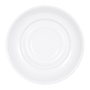 Elite Global Solutions 5 5/8" Round Melamine Coffee Saucer, White (DS-W) thumbnail 4