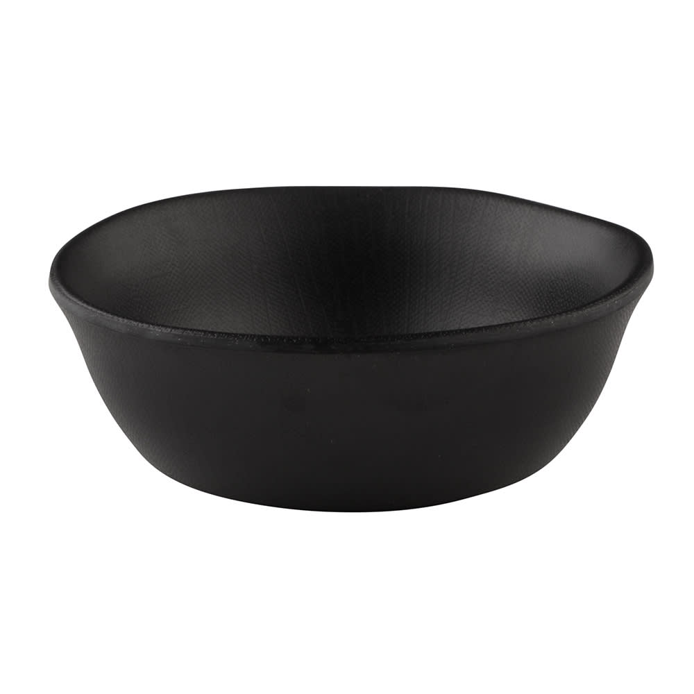 Elite Global Solutions 10 oz Round Melamine Bowl, Black (ECO1015-B)