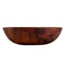 Elite Global Solutions 96 oz Round Melamine Serving Bowl, Wood Pattern (ECO11R-CK) thumbnail 3