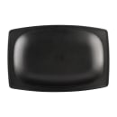 Elite Global Solutions 12 1/2" x 8 1/4" Rectangular Greenovations Platter - Melamine, Black (ECO1258-B) thumbnail 3