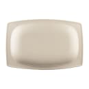 Elite Global Solutions 12 1/2" x 8 1/4" Rectangular Greenovations Platter - Melamine, Papyrus (ECO1258-PP) thumbnail 3