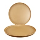 Elite Global Solutions 13 3/4" Round Lid for Greenovations Bento Box - Melamine/Bamboo, Paper Bag (ECO13RLID-PB) thumbnail 4