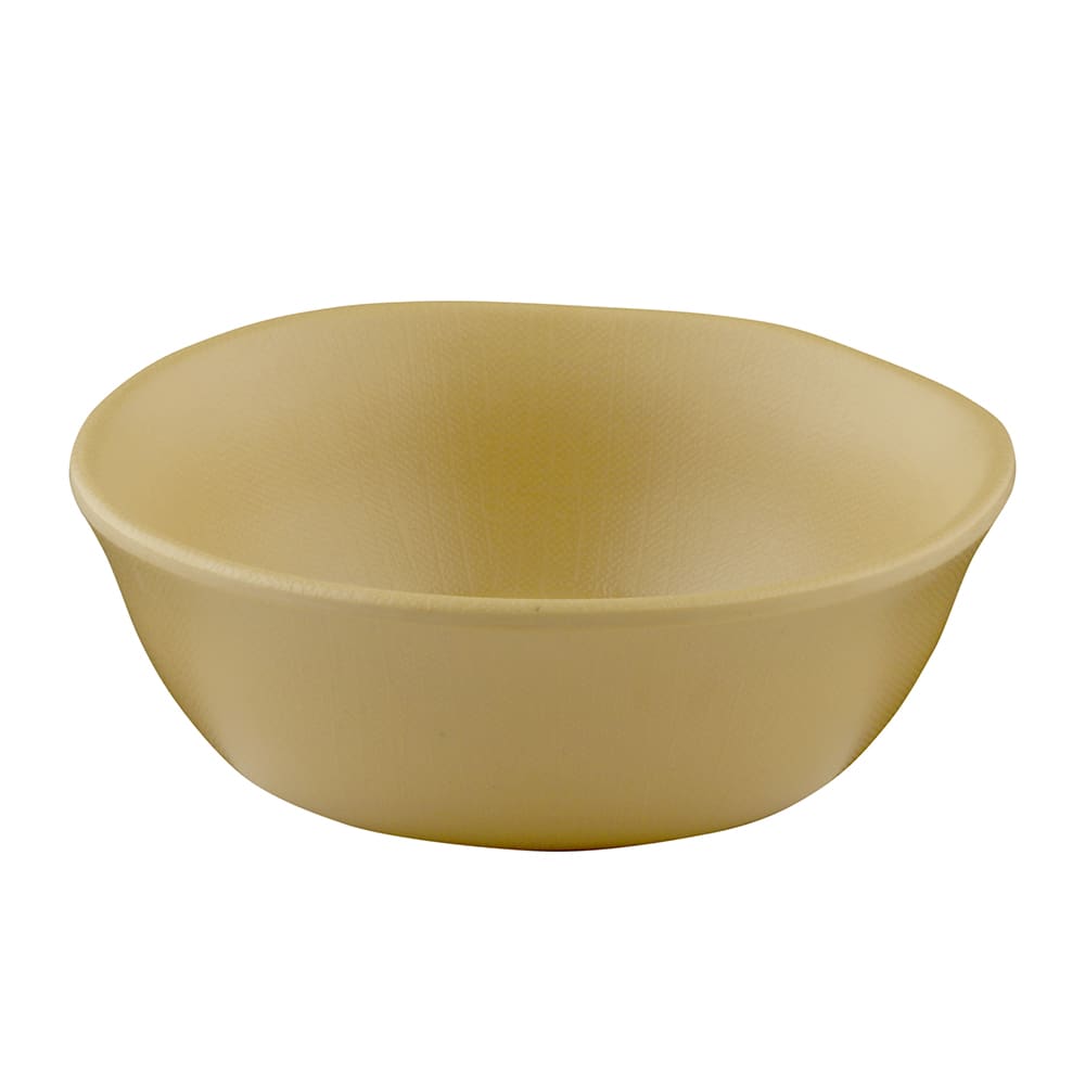 Elite Global Solutions 8 oz Round Melamine Bowl, Rattan (ECO4515-RT)