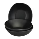 Elite Global Solutions 24 oz Irregular Melamine  Bowl, Black (ECO652-B) thumbnail 6