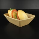 Elite Global Solutions 18 oz Rectangular Melamine Bowl, Rattan (ECO6552-RT) thumbnail 7