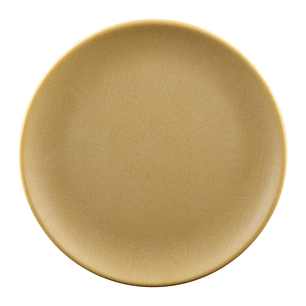 Elite Global Solutions 6" Round Melamine Dessert Plate, Rattan (ECO66R-RT)