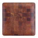 Elite Global Solutions 6" Square Melamine Dessert Plate, Wood Pattern (ECO66SQ-CK) thumbnail 3