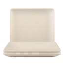 Elite Global Solutions 6" Square Melamine Dessert Plate, Papyrus (ECO66SQ-PP) thumbnail 4