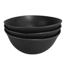 Elite Global Solutions 36 oz Round Melamine Bowl, Black (ECO72-B) thumbnail 5