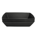 Elite Global Solutions 38 oz Rectangular Melamine Bowl, Black (ECO862-B) thumbnail 6