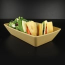Elite Global Solutions 38 oz Rectangular Melamine Bowl, Rattan (ECO862-RT) thumbnail 7