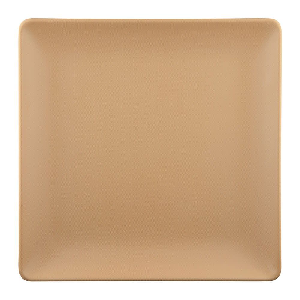 Elite Global Solutions 9" Square Melamine Dinner Plate, Paper Bag (ECO99SQ-PB)